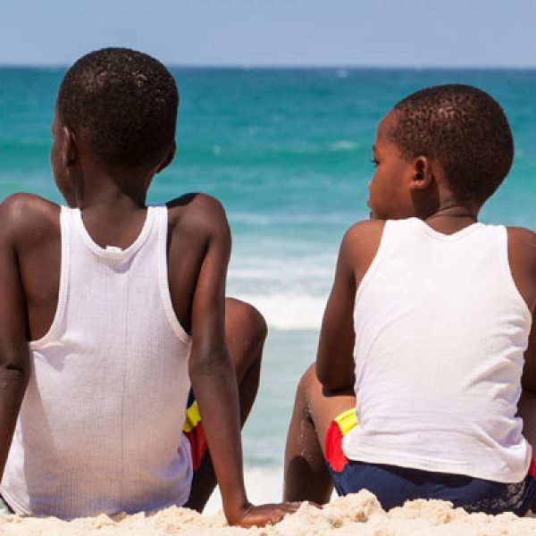 Bambini spiaggia